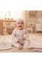 0-3 Months Baby Girl Flower Girl Embroidered Organic Cotton Premium Set of 10