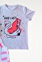 Oeko-Tex ®   100% Cotton Girls Patterned Short Sleeve Capri Pajama Set 4301 - 2