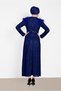 Lace Dress with Feather Shoulder 4464 - 3