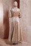 Belted Tetrusure Evening Dress 50268 - 3