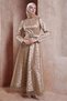 Belted Tetrusure Evening Dress 50268 - 2