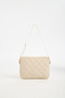 Laptop Bag Si MacBook Air Pro 13 Inch Quilted Leather Caprice Cream - 3