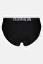 Women Brand Logo Pull On Bikini Bottom, Black - 3