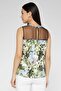 Woman Crew Neck Floral Print Tank Top, Multicolor - 2