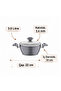 Serafit Ceramic Deep Pot 22 cm - 3