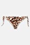 Women Animal Print Bikini Bottom, Multicolor - 2