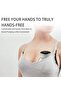 Wearable Electric Breast Pump,Hands Free,3 Modes,Portable LCD Display Pink - 4