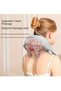 Portable Neck Shoulder Massager,Heating Function,Relieves Tension,Muscle Soreness,Grey - 3