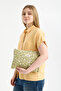 Bloom Portfolio & Clutch El Bag Tablet Bag Makeup Bag Green 25 X 19 cm - 3