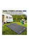 Ultra-Thick 8cm Camping Mat with Pillow & Foot Pump - 3