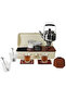Portable Camping Tea Set in Lockable Metal Storage Box - 2
