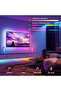 شريط إضاءة LED، قطعتان من شريط إضاءة RGB الذكي، أضواء ألعاب، إضاءة خلفية للتلفزيون، تغيير الألوان، مزامنة الإضاءة المزاجية - 5