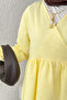 Cross Tie Kimono Set 43457 - Yellow - 3