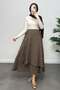 Tied Plaid Skirt 0092 - Taba