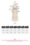 Drawstring Waist Lace-Up Dress 0081 - Khaki - 4