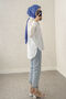 Collar Detailed Shirt 2214 - White - 4