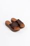 Bitter brown genuine leather slippers tr31my54l - 4