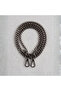 115 cm Cube Bag Chain Black Nickel (Anthracite)-Metal Bag and Wallet Hanger Chain-1 Piece
