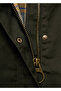 Velvet Collar Cotton Parka - 8