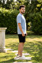 Unisex 2 Thread Los Angeles T-Shirt Shorts Set - 6