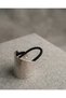 Metal Detailed Elastic Hair Clip Silver Color Non-Tarnish Coating Stylish Design Hair Accessory - 2