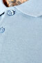 t-shirt Polo Collar with Pocketed Classic 20550 Blue - 4