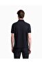 Men's Short Sleeve Cotton Regular Fit Black1 Polo Collar T-Shirt - 4
