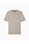 Men's Regular Fit Round Collar Cotton Short Sleeve Gray T-Shirt - 5