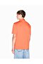 Men's Regular Fit Soft and Durable Cotton Ax Logo Embroidered Short Sleeve Orange Polo Collar T-Shirt - 4