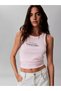 Women's Rib-Knit Graphic-Detail Tank Top - 2