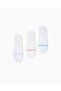 Men's Logo Signed Cotton Triple Pack White Socks