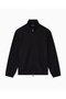Jacquard Cotton Regular Fit Stand Collar Zipper Sweat Men's Sweat Em003444 Af13700 Fc2 - 5
