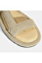 Women's Beige Suede Buckle Sandals - 8