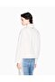Women's Relaxed Fit Cotton Denim Ecru Jacket with Pocket Detail - 2