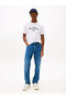 Men's Regular Fit Cotton Logo Printed Cotton Round Neck Short Sleeve White T-Shirt - 3