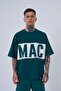 Men's Mac Blanket Oversize T-Shirt Oil Green