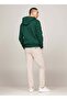 Men's Tommy Logo Printed Sweatshirt-Green - 3
