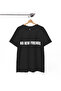 No New Friends T-Shirt | Black Cotton Graphic Tee - 2