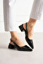 5cm Women's Heeled Shoes Patent Leather Black - 4