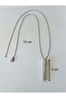 Unisex Steel Wish Necklace with a Space for a Note 72cm Acr9280 - 2