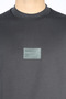 Men's Regular Fit Hooded Black1 Sweatshirt with Zipper and Embossed Eagle Logo - 3