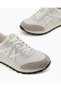 Men's Suede and Mesh Detailed Ax Logo Comfortable and High-Sole Beige Shoes Xux263 Xv942-U660 - 4