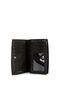 Women's Leather Black Wallet with Card and Cash Compartments, Zipper and Snap Closure - 3