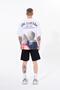 Men's the Lovers Printed Oversize T-Shirt White - 5