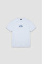 Men's 100% Cotton Regular Fit Shark Logo Short Sleeve White T-Shirt - 5
