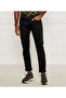 Men's Denim Regular Waist Straight Model Daily Use Black Jeans