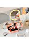 Makeup Organizer with Rechargeable LED Mirror & 2 Drawers - 6