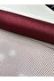Decorative Tulle Bordo (for 1 Meter X 10 Meters) - 3