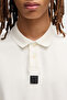 Men's Woven Polo Collar Short Sleeve Casual White Polo Collar T-Shirt - 4