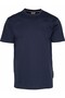 Men's Cotton Short Sleeve Casual Navy Blue T-Shirt